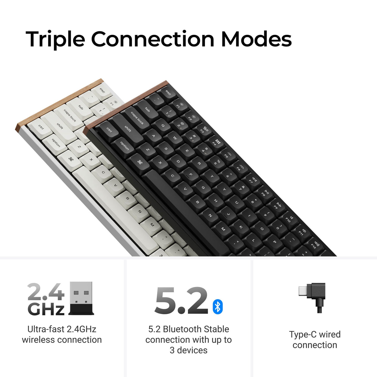 Keychron K3 Ultra 8K Wireless Custom Mechanical Keyboard