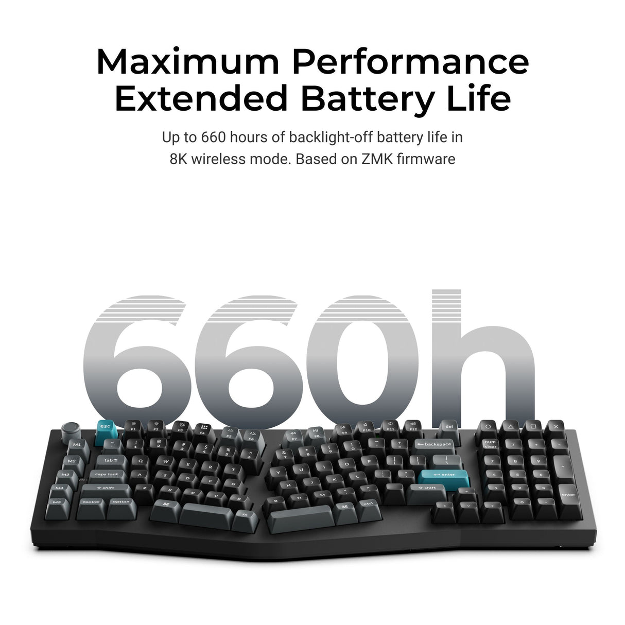 Keychron Q13 Ultra 8K Battery Life