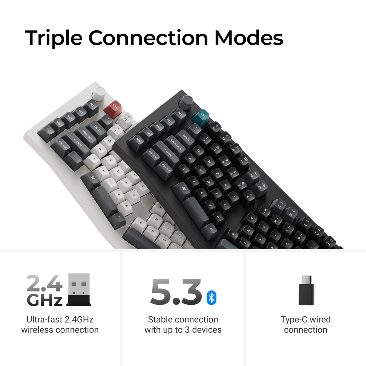 Keychron Q13 Ultra 8K Triple Connection Modes
