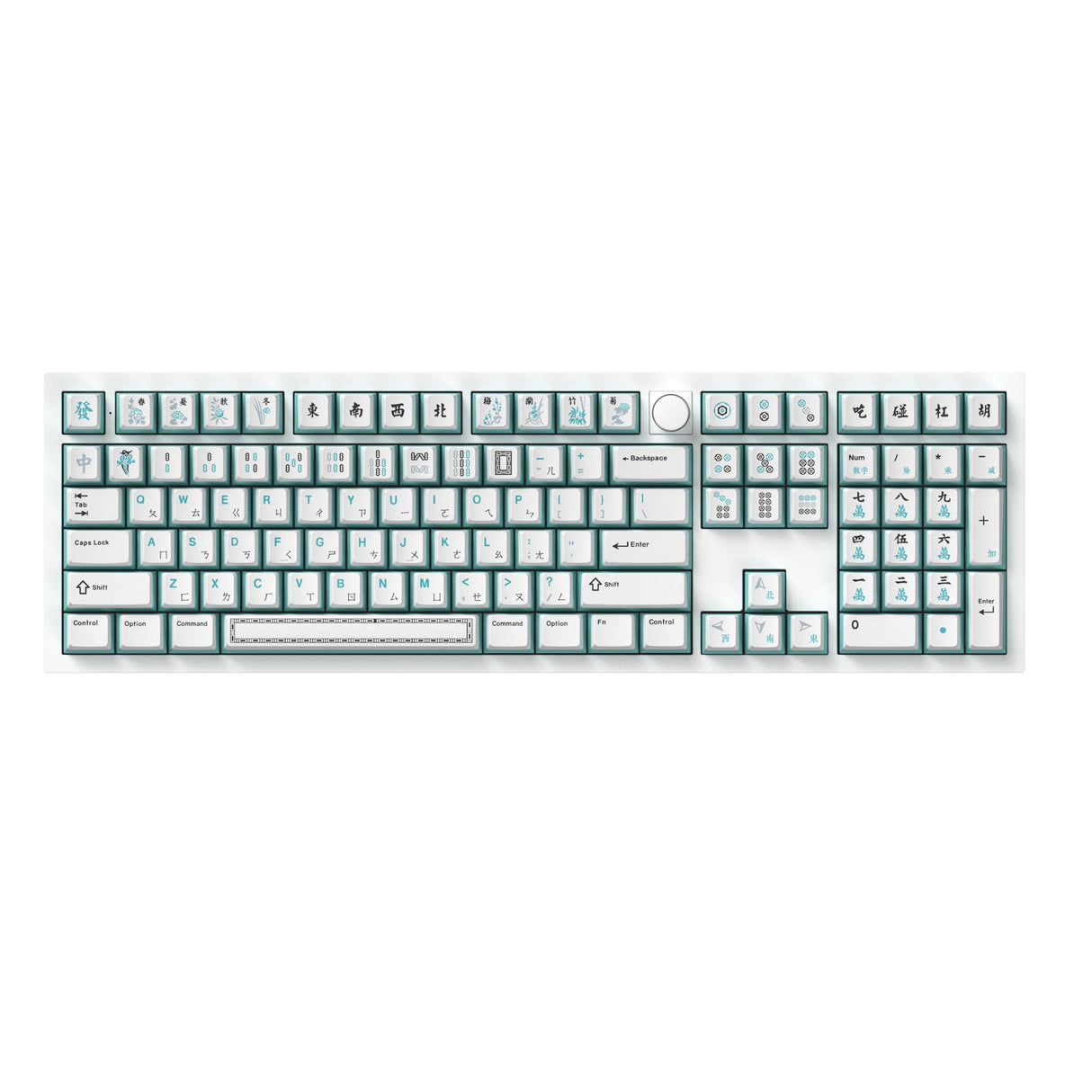 OEM Dye-Sub PBT Full Set Keycap Set - Mahjong Keycaps
