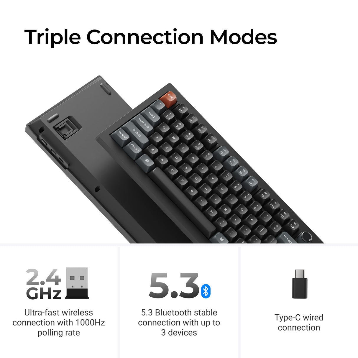 Keychron V3 Ultra 8K Triple Connection Modes