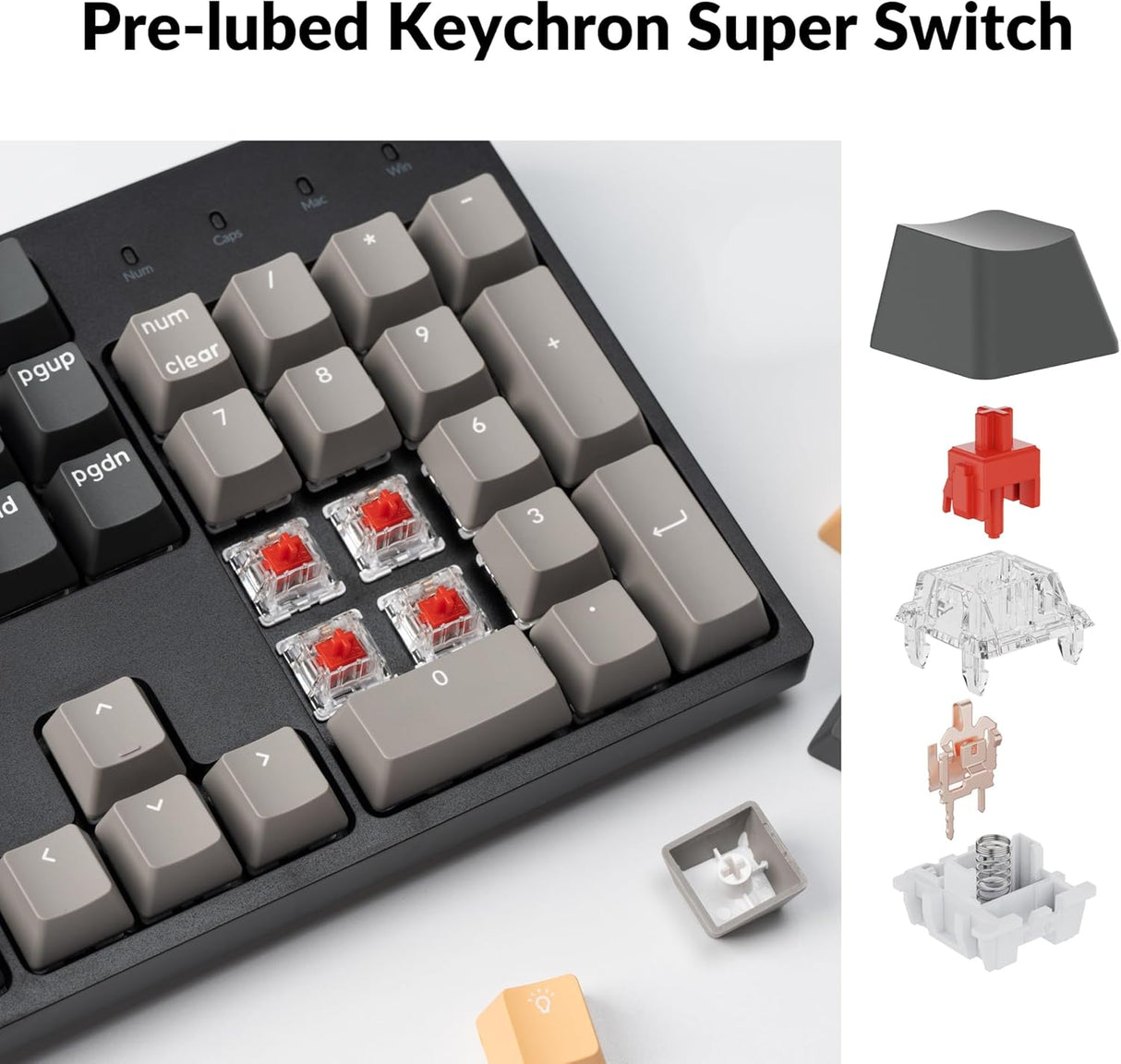 Keychron C2 Pro QMK/VIA Wired Mechanical Keyboard (Non Hot-Swappable)