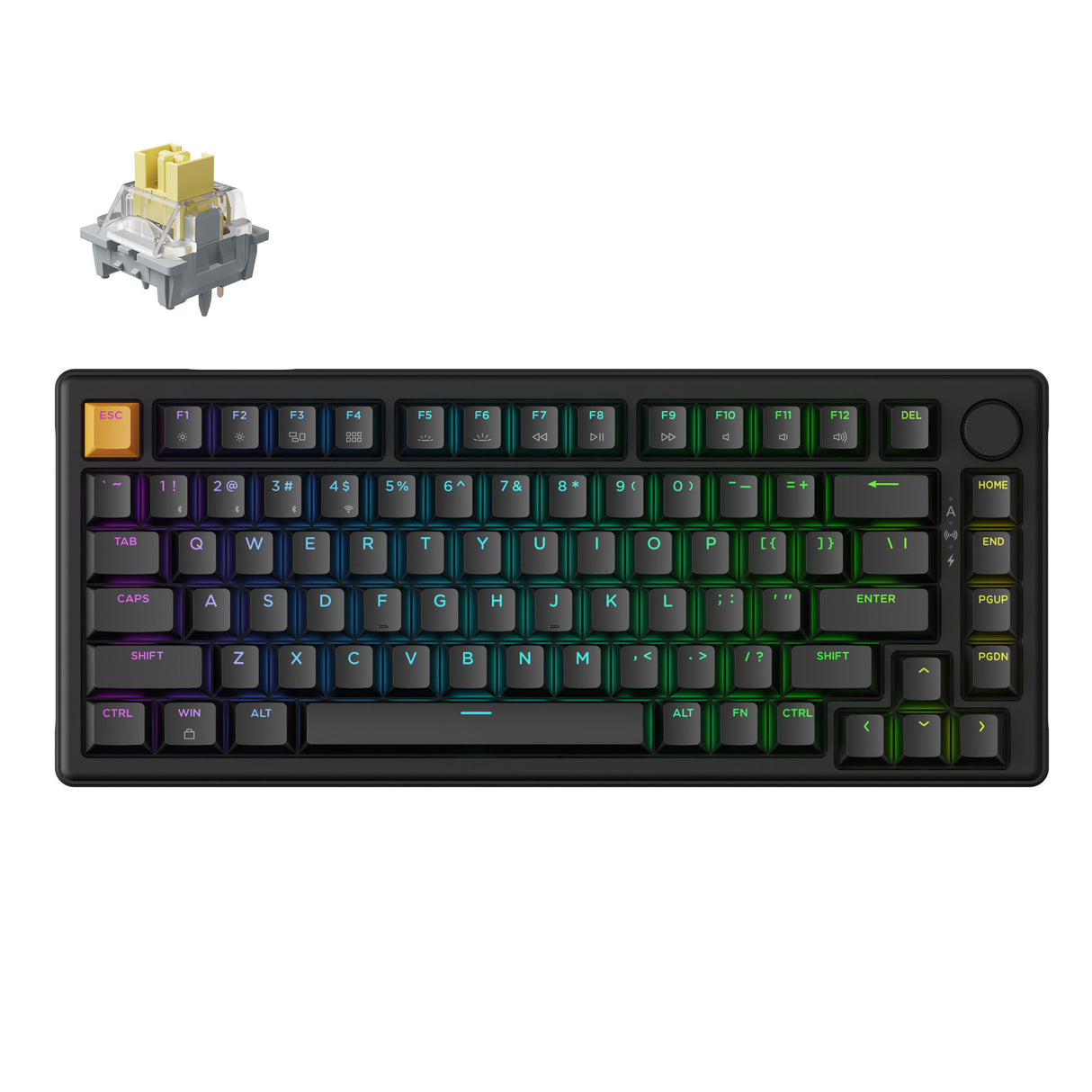 Keychron J2 QMK Wireless Mechanical Keyboard