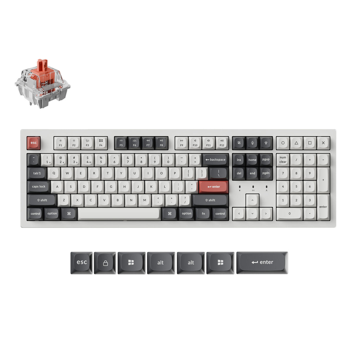 Keychron K10 Ultra 8K Wireless Custom Mechanical Keyboard