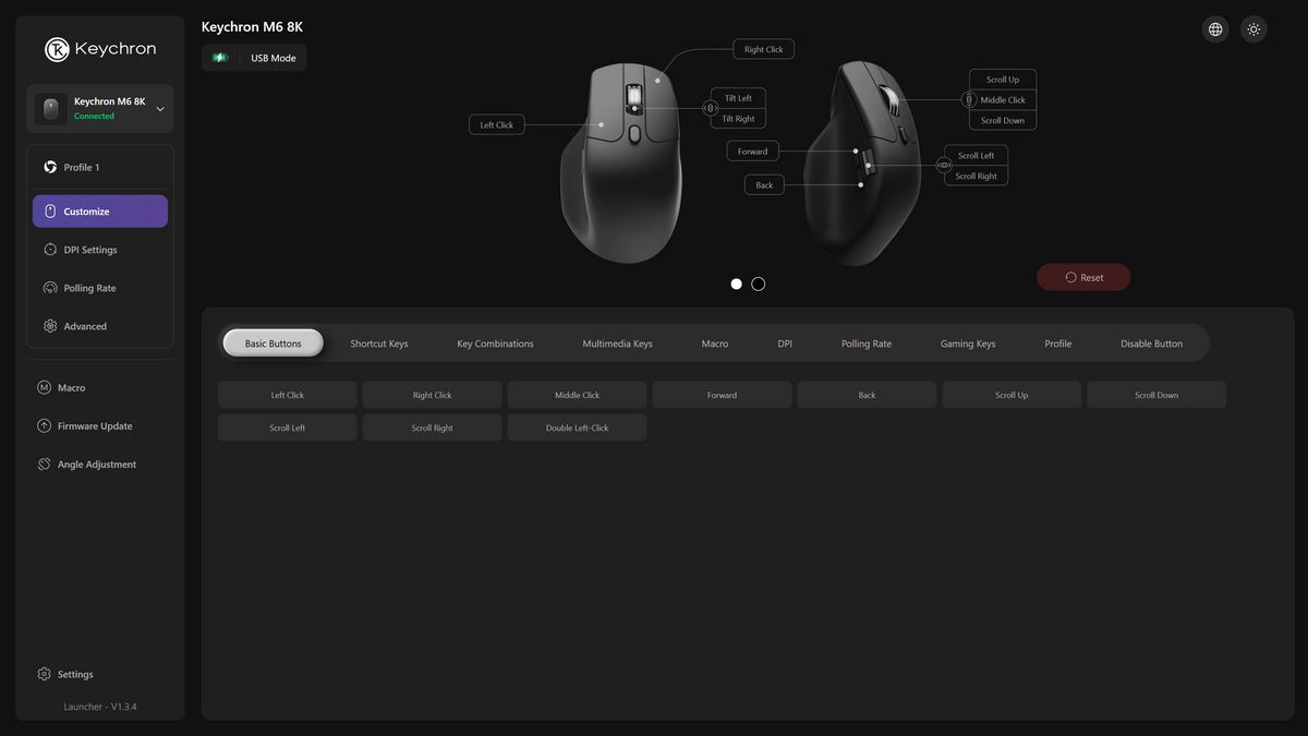 How to Set Mouse Customize Buttons on Launcher – Keychron Australia