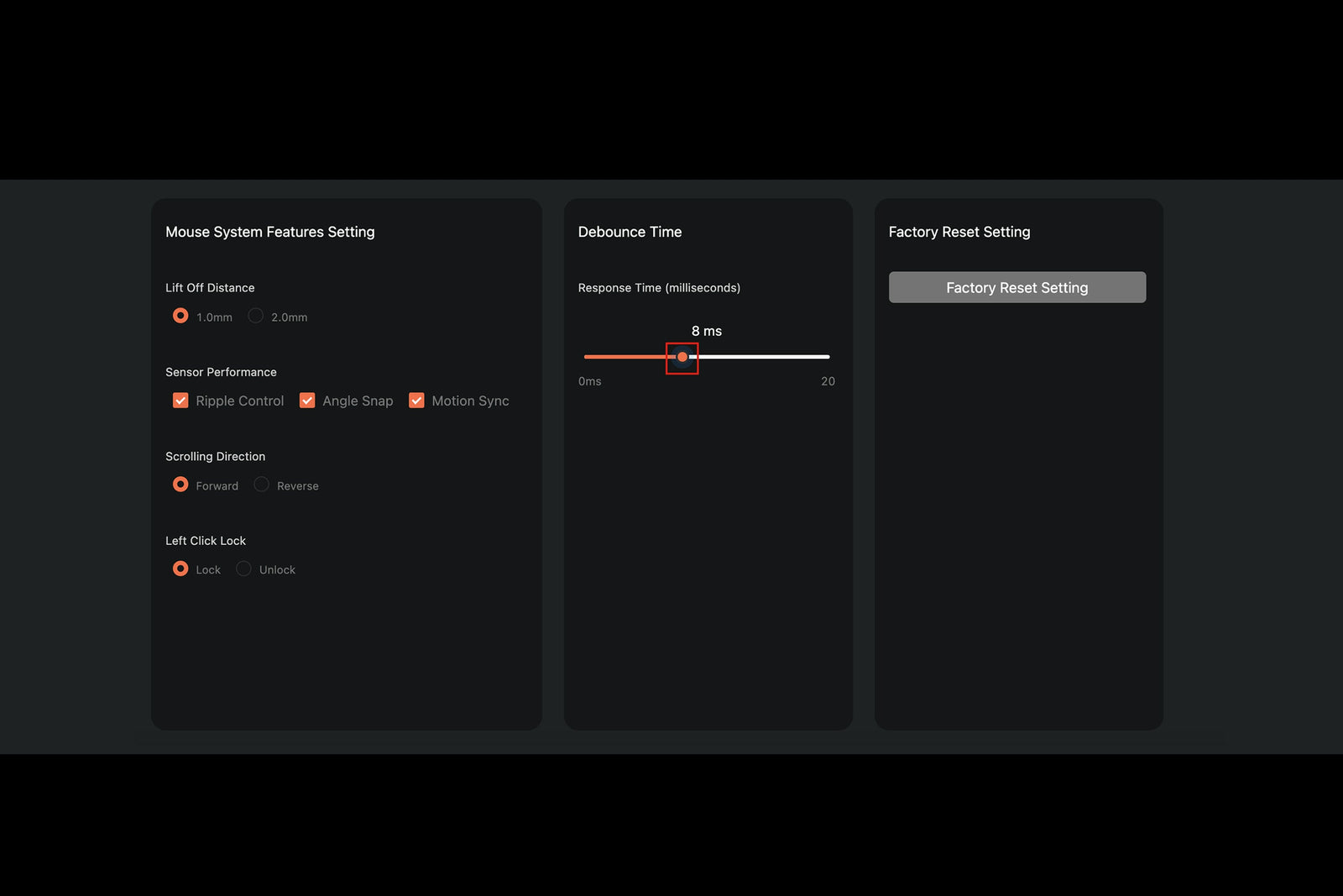 How to Set Mouse Debounce Time on Launcher