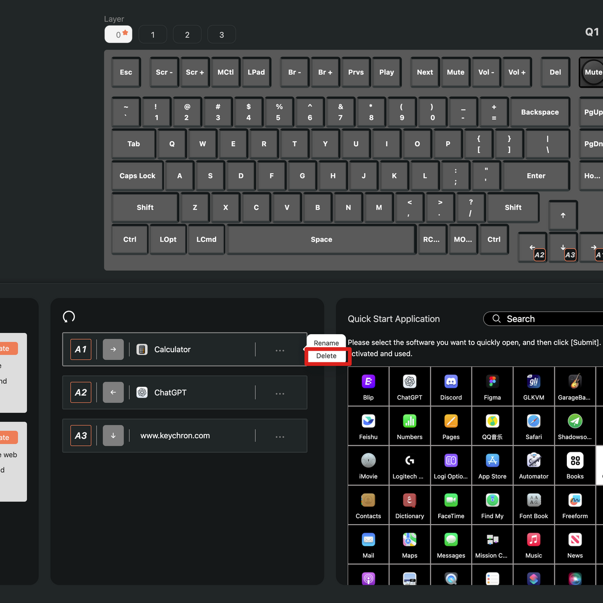 How to use Quick Start on the launcher – Keychron Australia