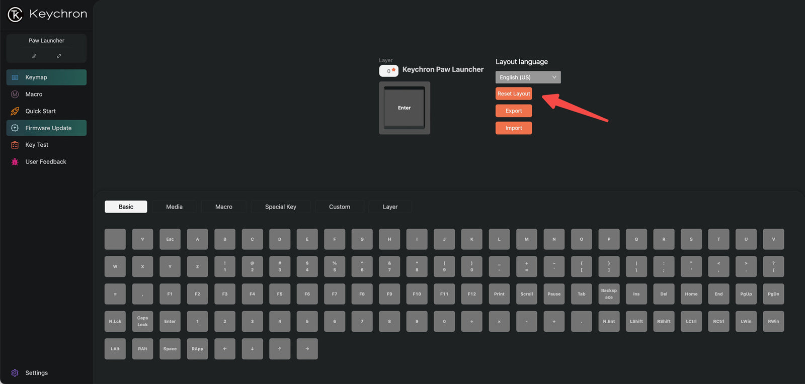 How to Factory Reset or Use the Launcher Web App to Flash Firmware for Your Big Kitty Paw Key
