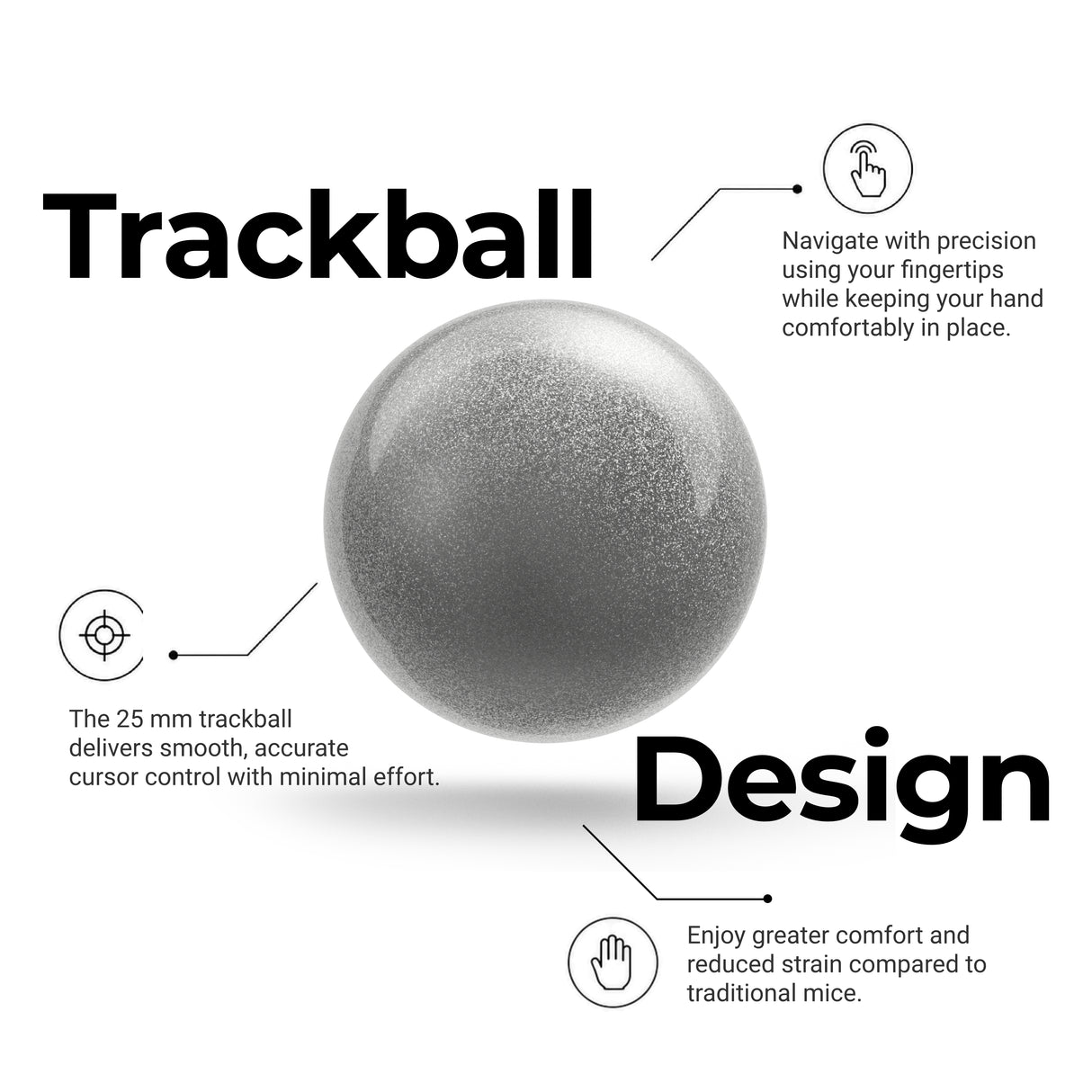 Keychron Trackball 25mm Replacement