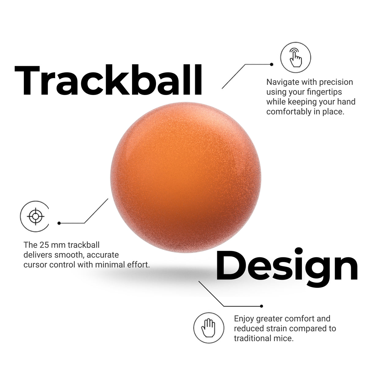 Keychron Trackball 25mm Replacement