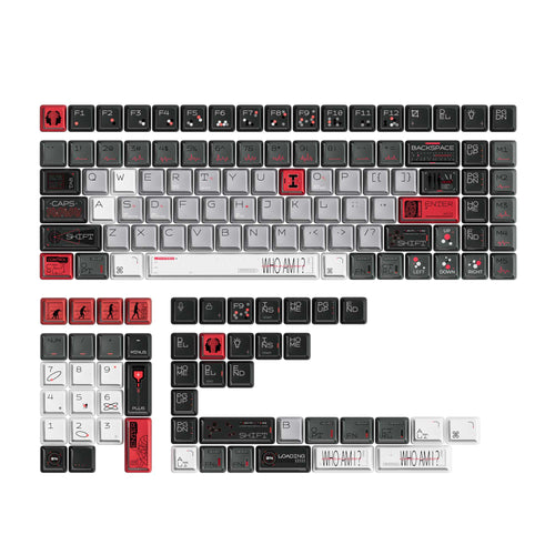 Arsenal - Nuclear Power Shine-through Dye-Sub PBT Keycap Set