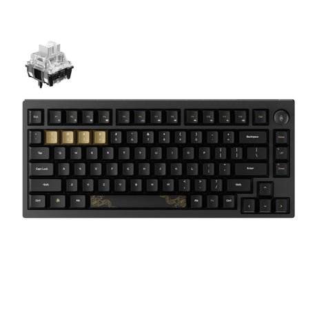 Black Myth Wukong Wireless Mechanical Keyboard Standard Version-Bluish White Switch