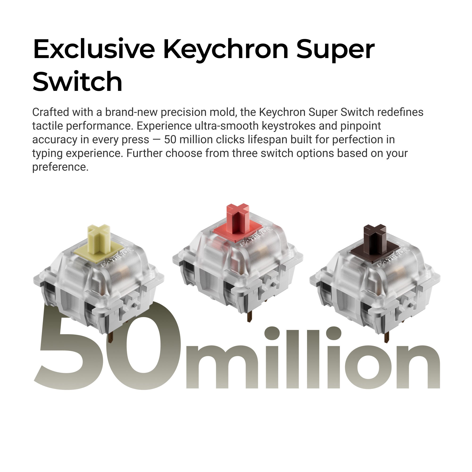 Keychron C1 PRO 8K Exclusive Super Switch