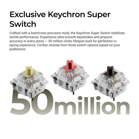 Keychron C1 PRO 8K Exclusive Super Switch