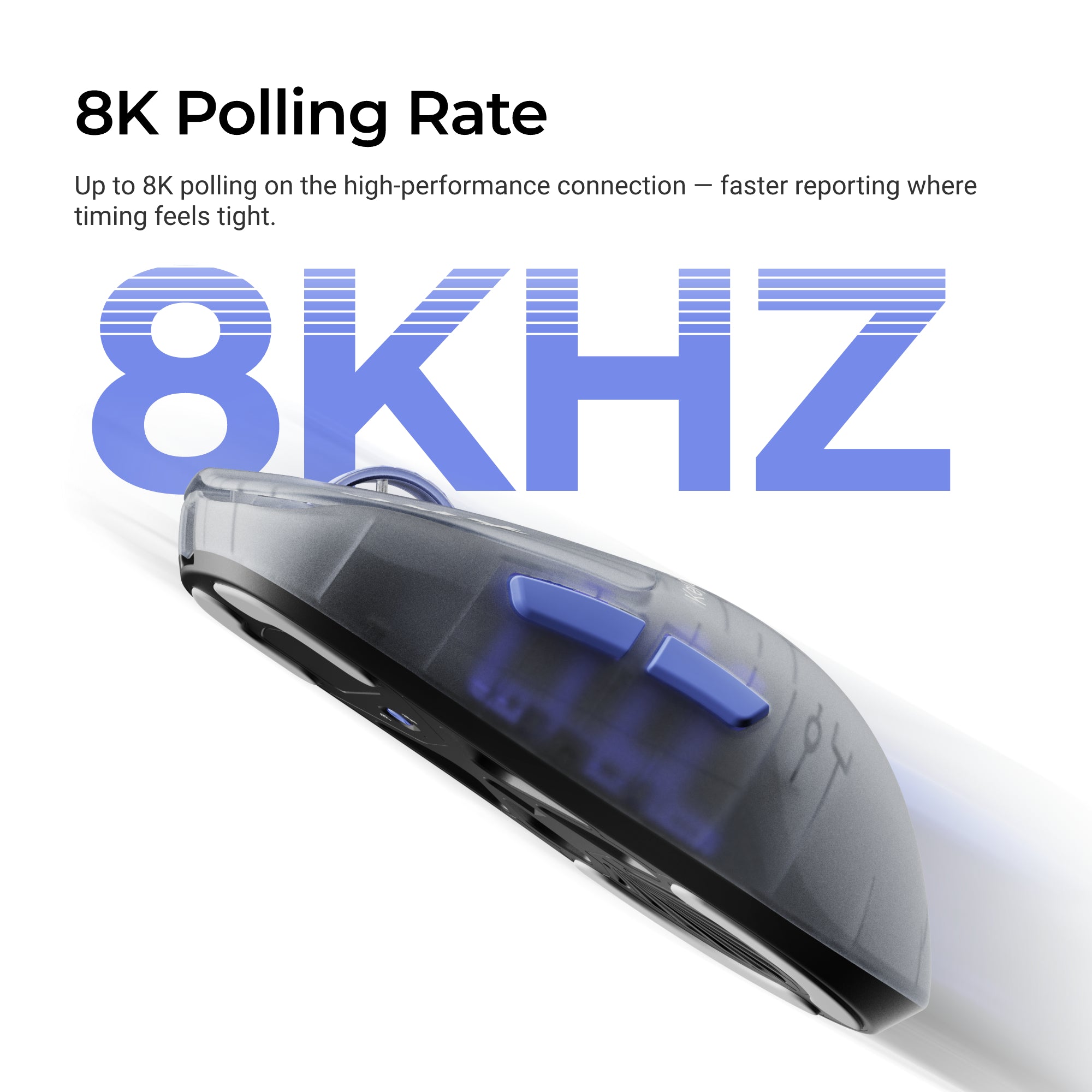 Keychron G3 HE 8K PixArt 3955 Wireless Mouse