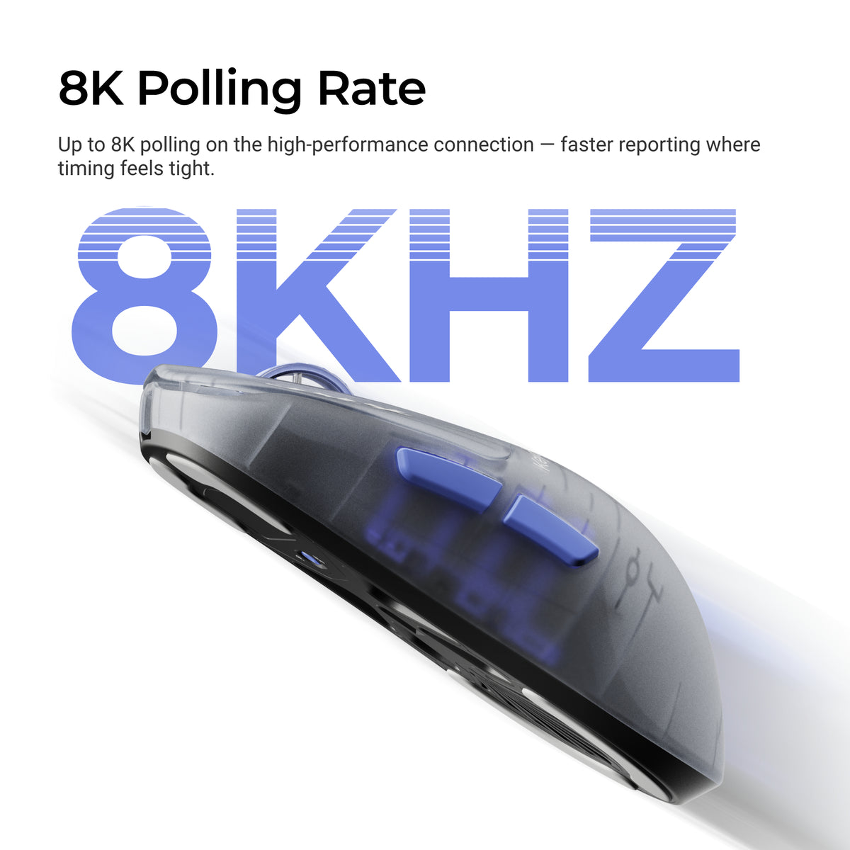 Keychron G3 HE 8K PixArt 3955 Wireless Mouse