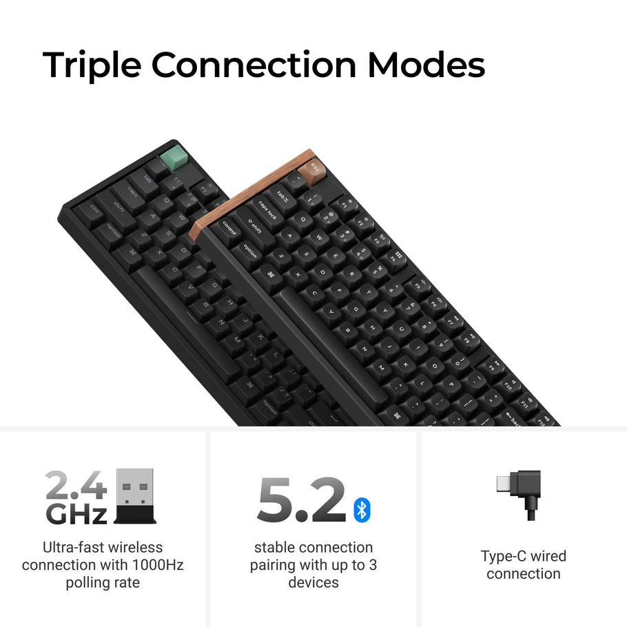 Keychron K10 HE Wireless Magnetic Switch Custom Keyboard – Keychron ...