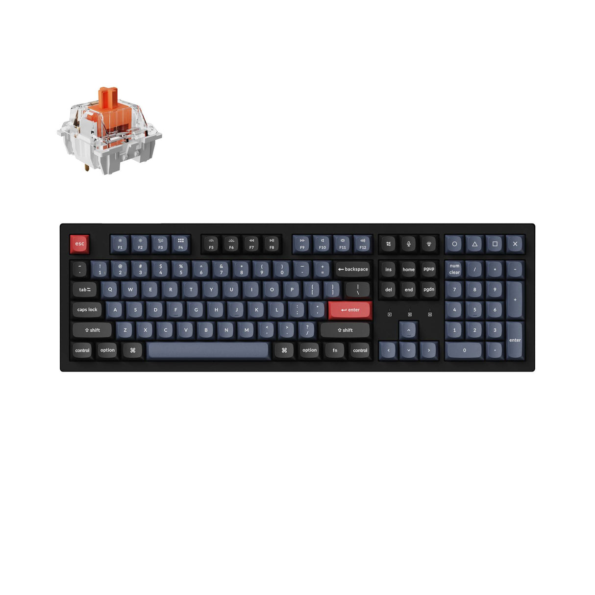 Keychron K10 Pro QMK/VIA Wireless Mechanical Keyboard