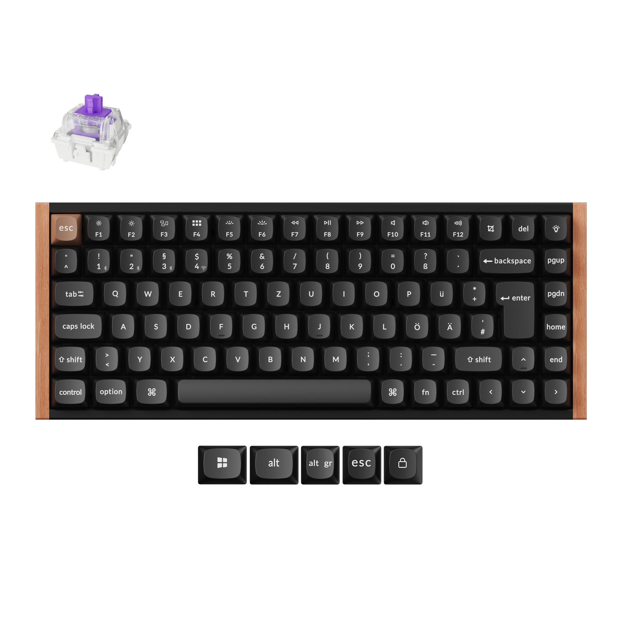 Keychron K2 HE Wireless Magnetic Switch Custom Keyboard – Keychron