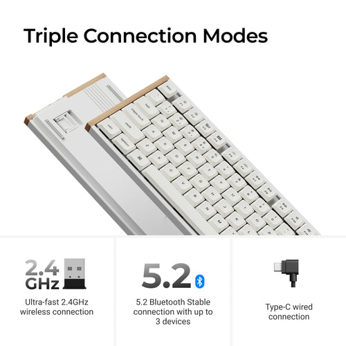 Keychron K5 Ultra 8K Wireless Custom Mechanical Keyboard