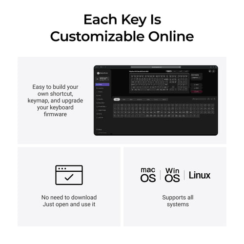 Keychron K5 Ultra 8K Wireless Custom Mechanical Keyboard