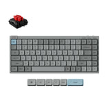 Keychron J9 Wireless Hot-swappable RGB Backlight Red Switch - Gray