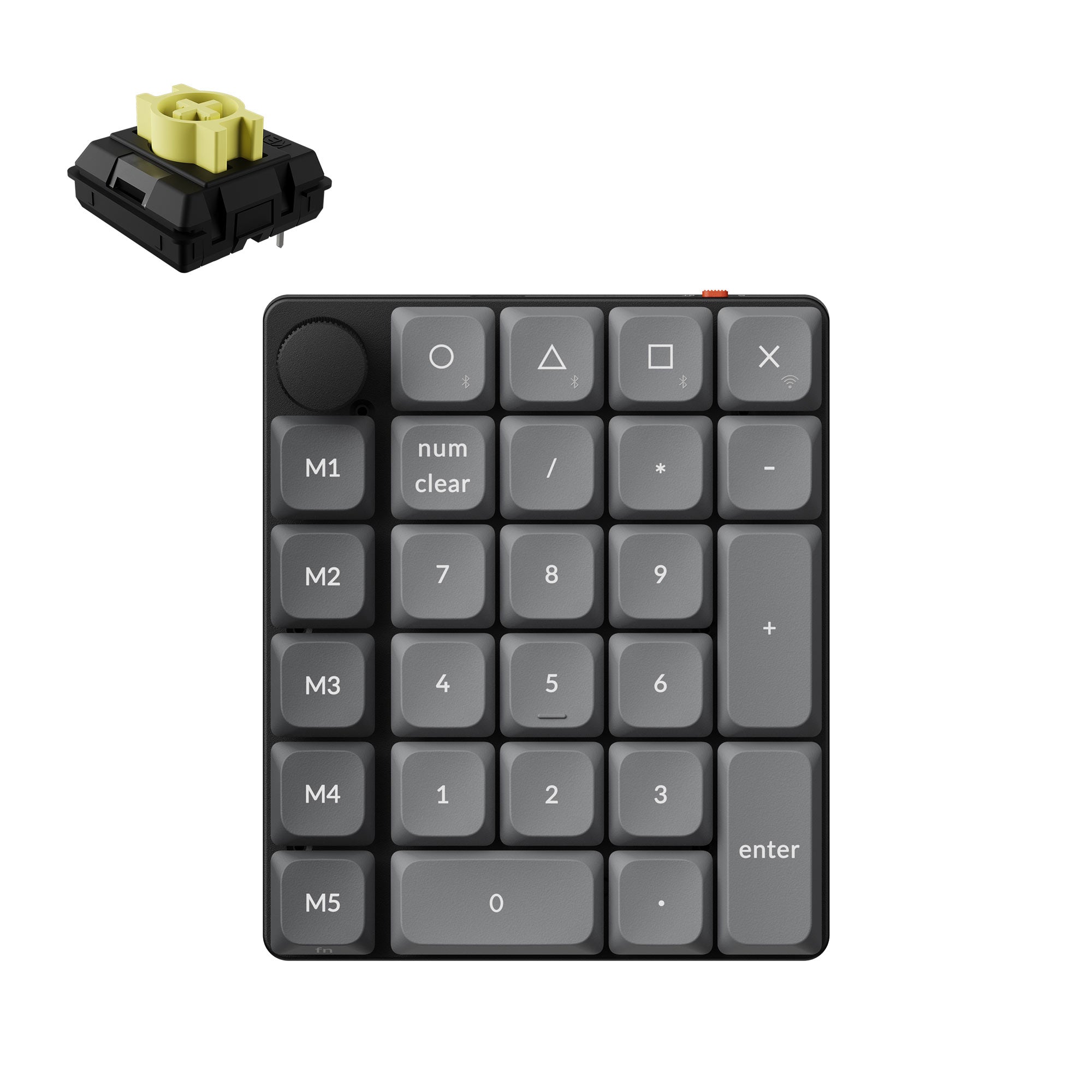 Keychron Q0 Max QMK カスタム ナンバーパッド Amazon.com: Keychron Q0 Max Wireless Custom Mechanical Numpad, 2.4