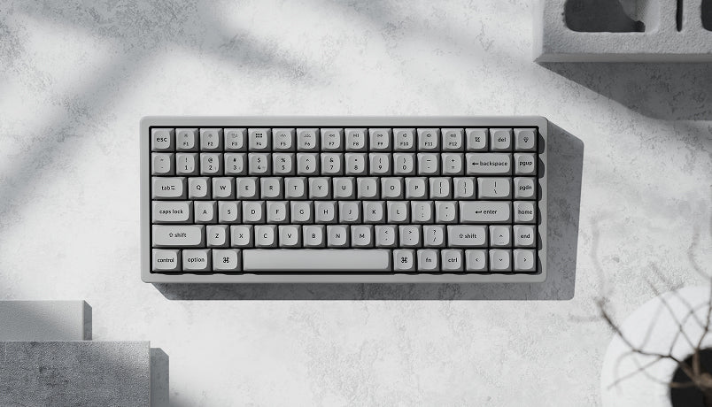 Keychron K2 HE Wireless Magnetic Switch Custom Keyboard - Concrete
