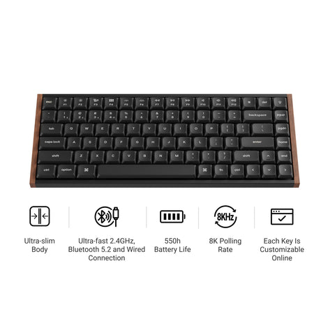 Keychron K3 Ultra 8K Wireless Custom Mechanical Keyboard