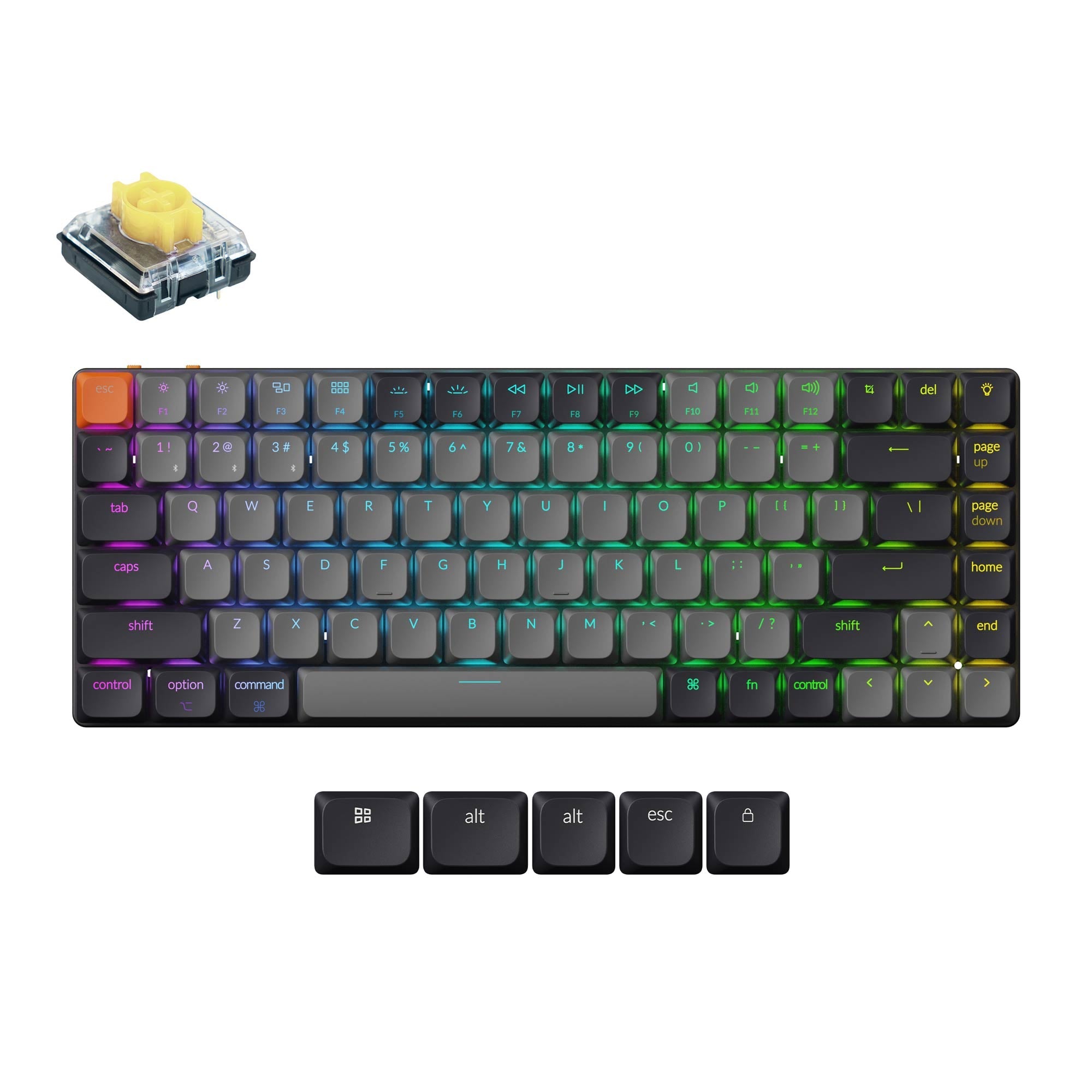 Keychron K3 QMK Wireless Mechanical Keyboard (Version 3