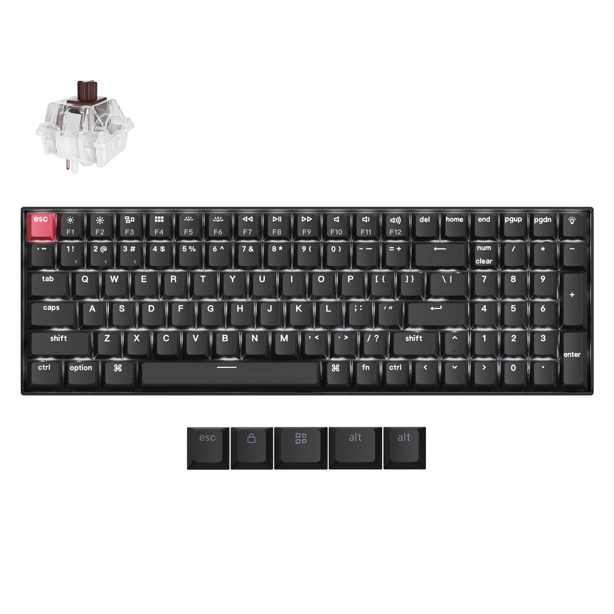 Keychron K4 QMK Wireless Mechanical Keyboard (Version 3