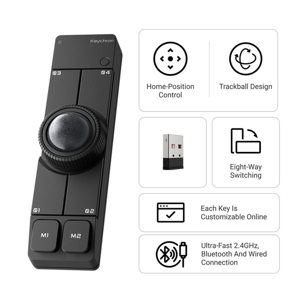 Keychron Nape Pro Wireless Trackball Mouse – Keychron Australia