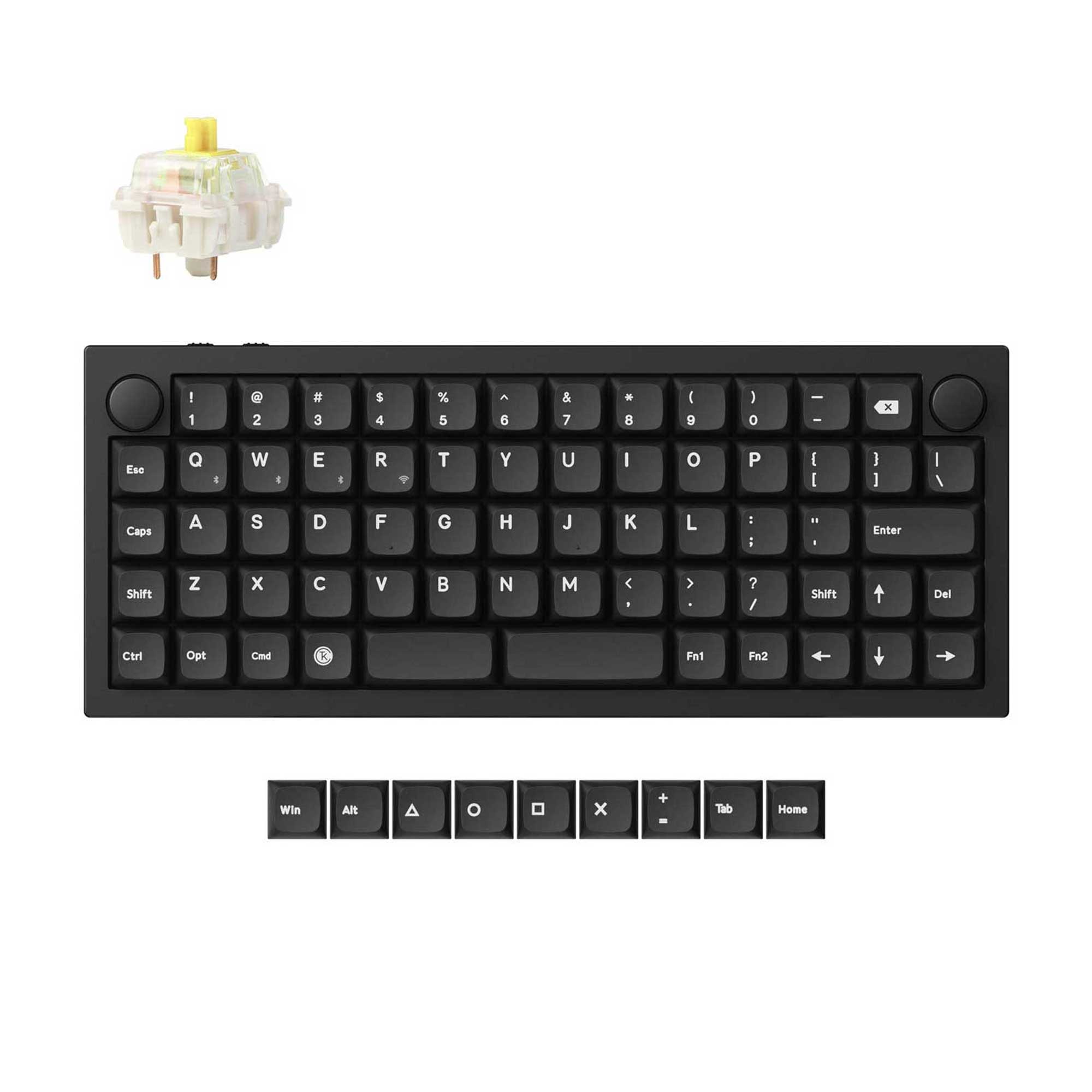 マウス&キーボード Keychron Q15 Max QMK Wireless Custom Mechanical Keyboard