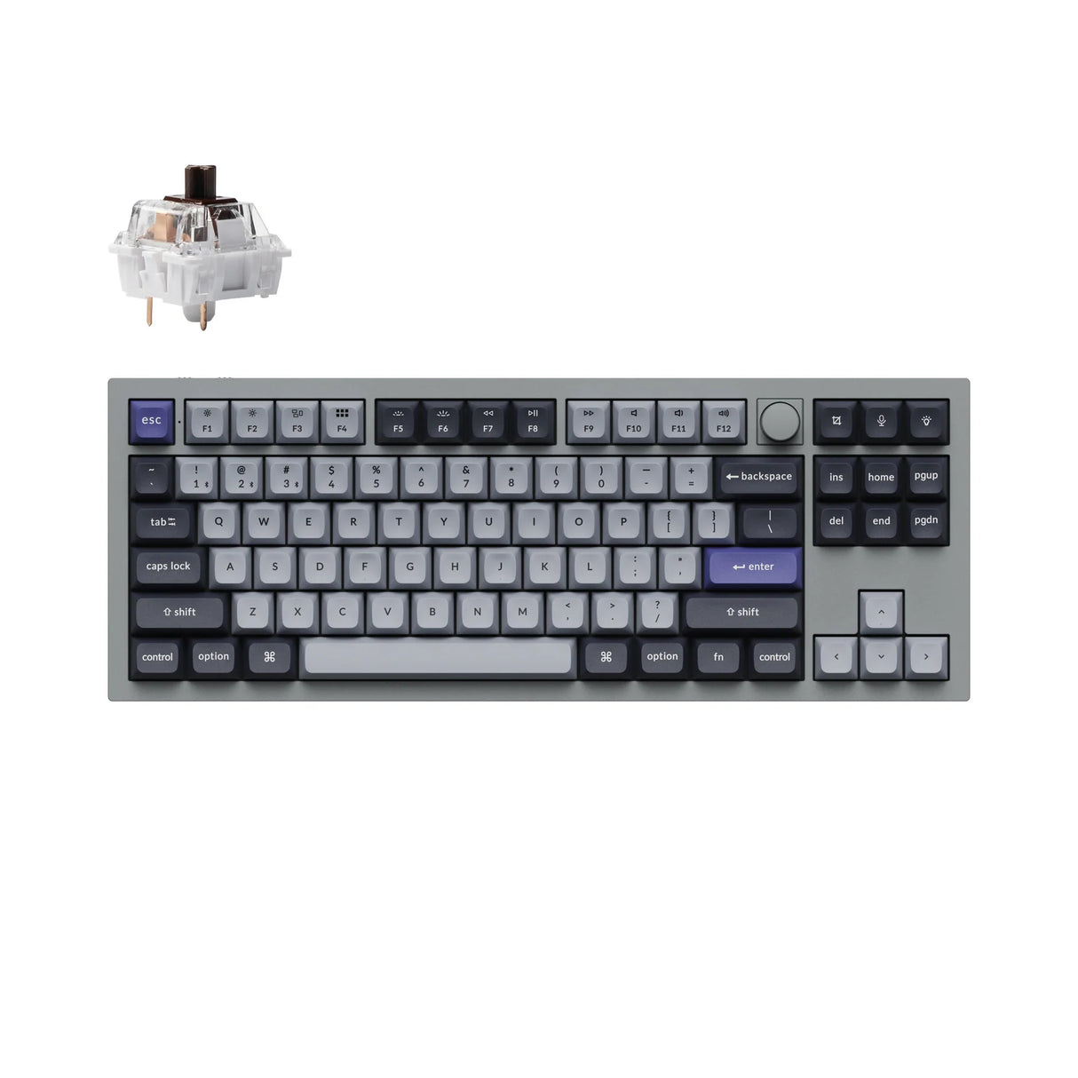 Keychron Q3 Pro QMK/VIA Wireless Custom Mechanical Keyboard