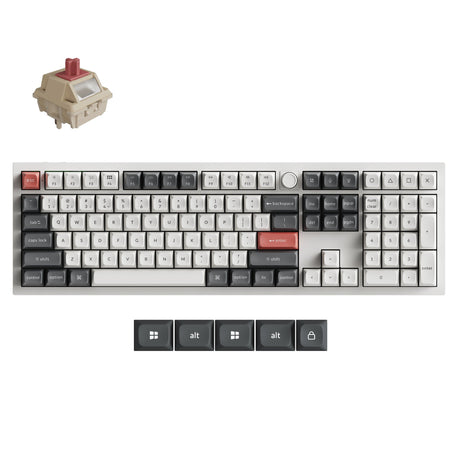 Keychron-Q6-Ultra-8K-Wireless-Custom-Mechanical-Keyboard-White-Keychron-Silk-POM-Switch-Red