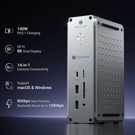 Keychron-Thunderbolt-5-Dock-_14-in-1_-Feature
