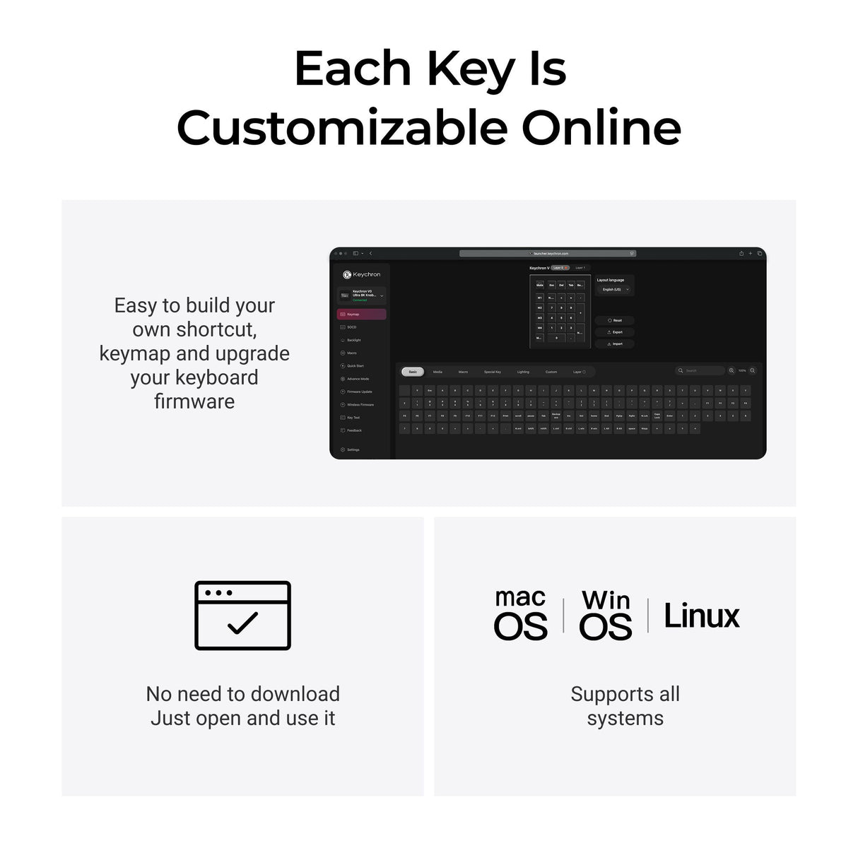 Keychron-V0-Ultra-8K-Launcher-Customization