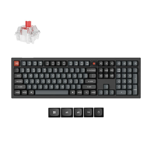 Keychron V6 8K QMK Wired Custom Mechanical Keyboard