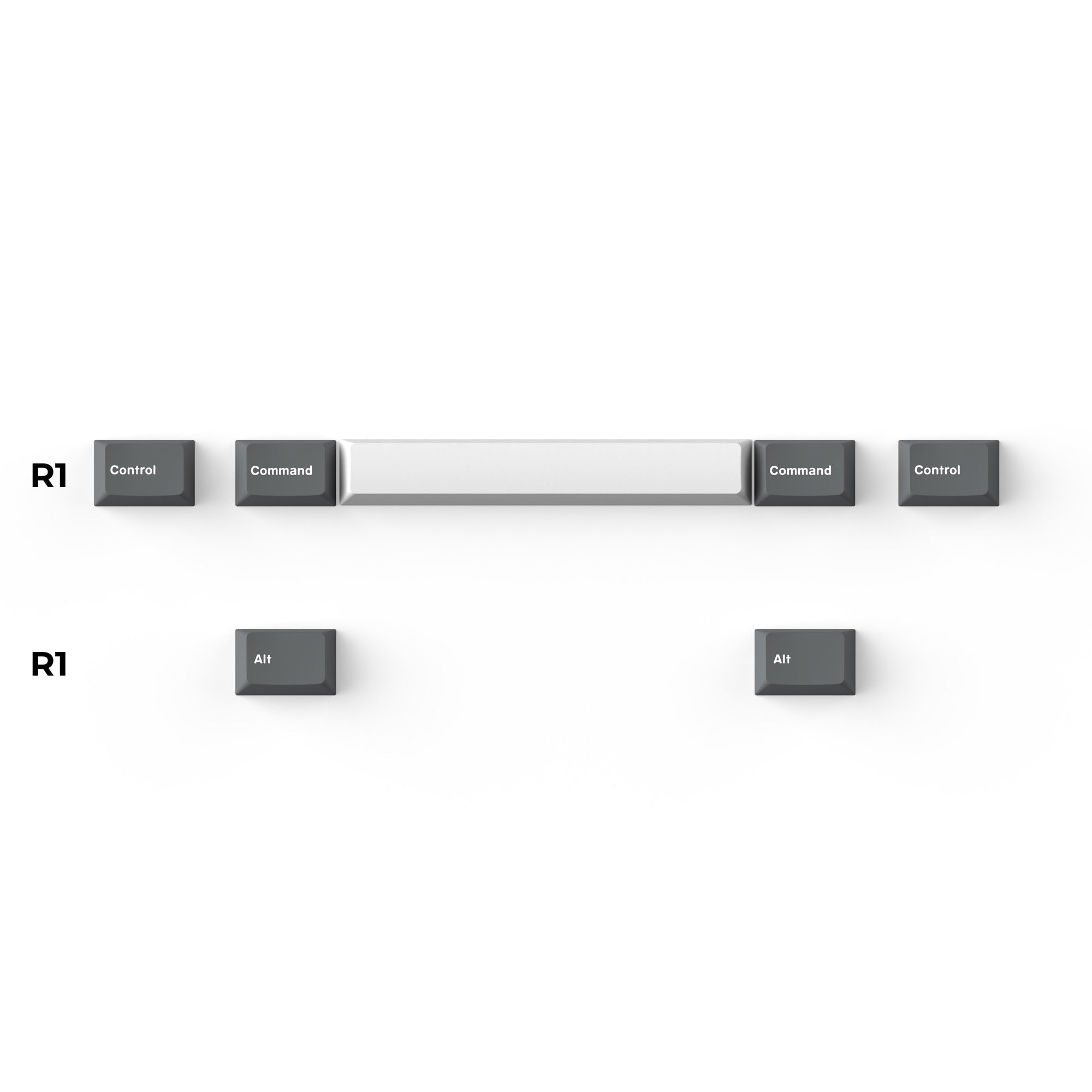 Keychron double-shot PBT Cherry full set keycap set win-key-less layout