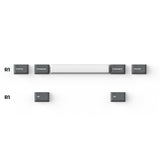 Keychron double-shot PBT Cherry full set keycap set win-key-less layout