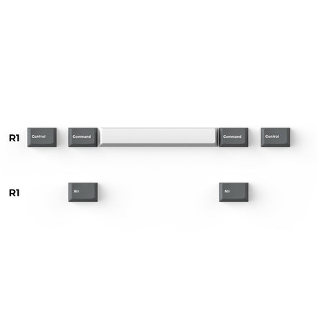 Keychron double-shot PBT Cherry full set keycap set win-key-less layout