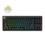 Keychron J4 QMK Wireless Custom Mechanical Keyboard RGB Backlight Black Keychron Super Banana