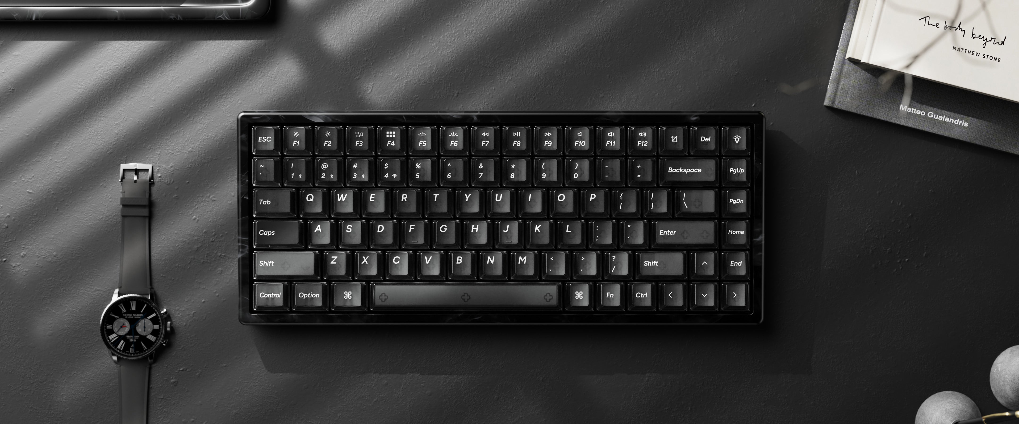 Keychron K2 HE Wireless Magnetic Switch Custom Keyboard - Resin