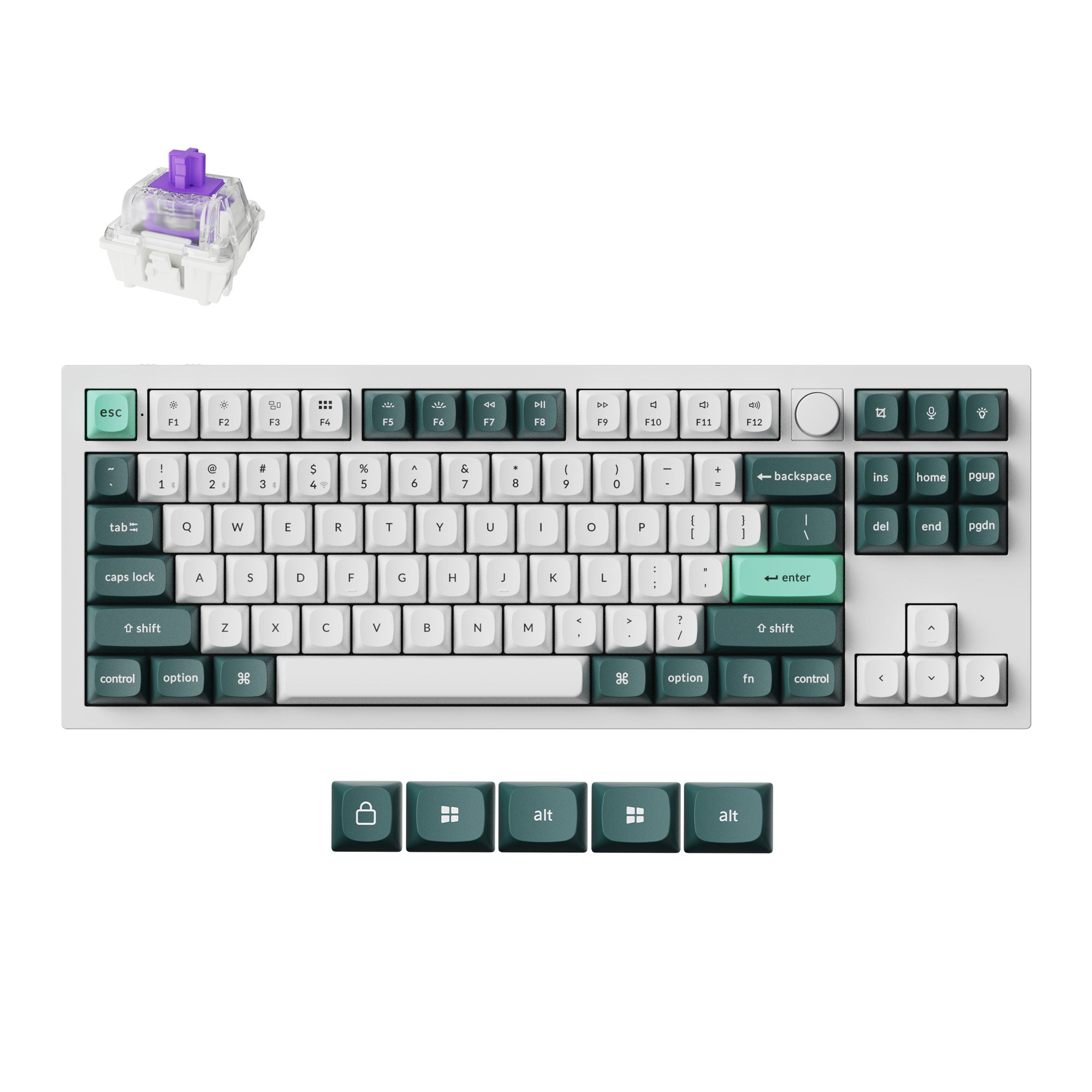 キーボード Keychron Q3 HE Shell White Keychron Q3 HE QMK Wireless Custom Keyboard – Keychron Australia