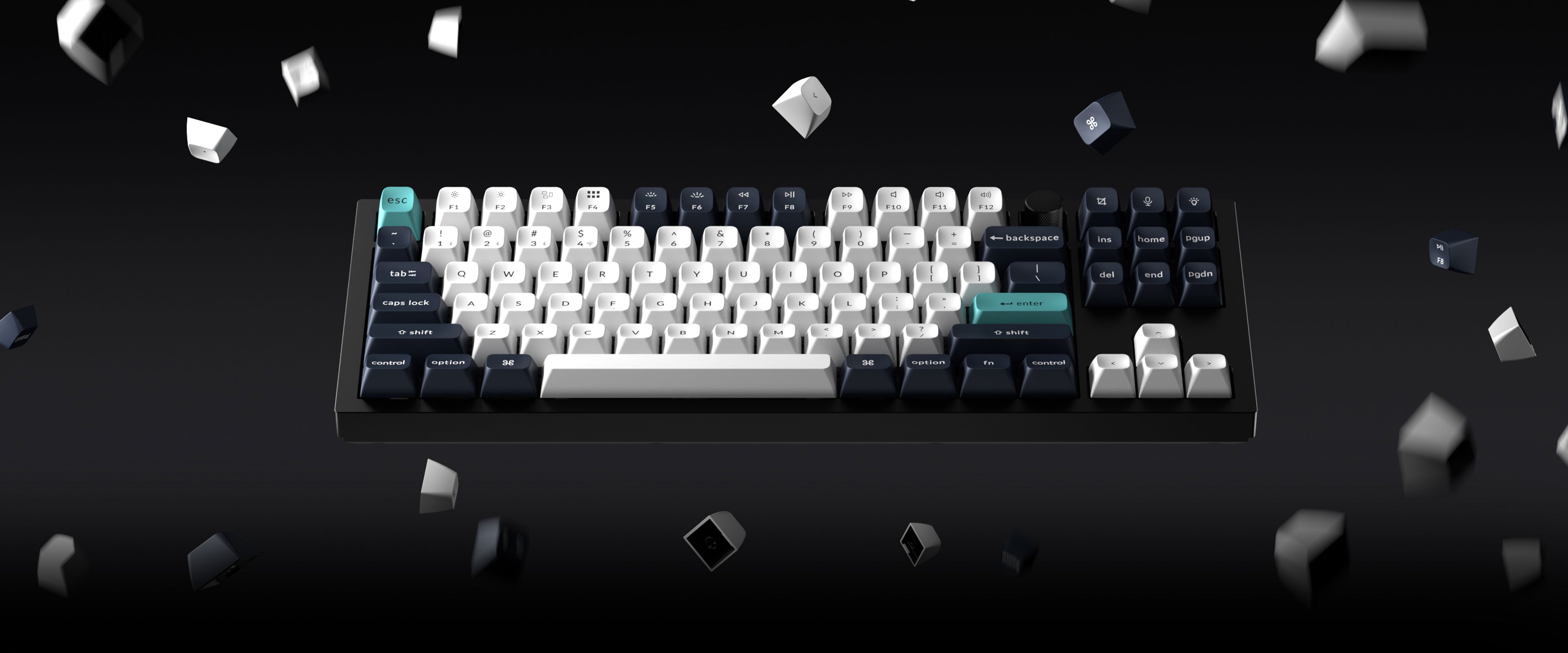 Keychron Q3 Max QMK/VIA Wireless Custom Mechanical Keyboard