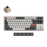 Q3 Ultra 8K Wireless Hot-swappable RGB Backlight Brown Switch - White