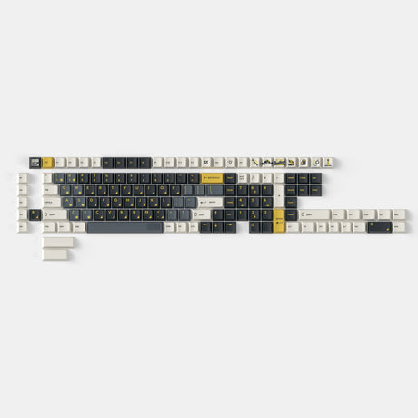 Retro Garage-Cherry Profile Dye-Sub PBT Full Keycap Set
