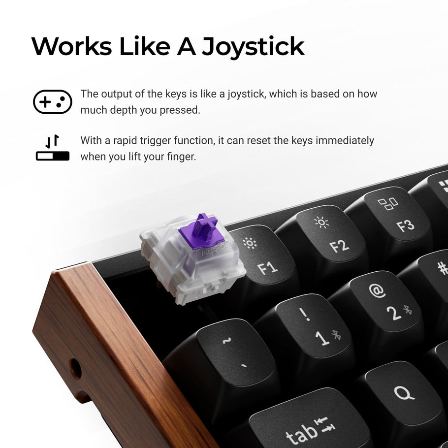 Keychron K2 HE Wireless Magnetic Switch Custom Keyboard – Keychron ...