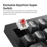 Keychron V6 8K QMK Wired Custom Mechanical Keyboard