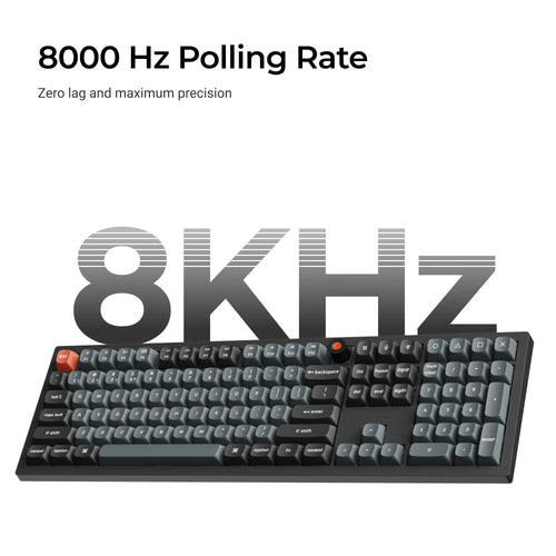 Keychron V6 8K QMK Wired Custom Mechanical Keyboard